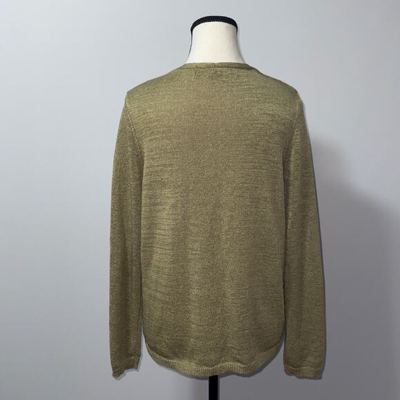 Josephine Chaus studio open front long sleeve sweater women’s size medium - Picture 2 of 6